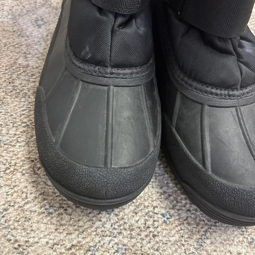 Northside Men's Glacier Peak Black Insulated Winter Snow Boot Size 12